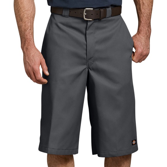 NEW Dickies Loose Fit Multi-Use Pocket Twill Work Shorts 15" - Charcoal Gray - Picture 1 of 5